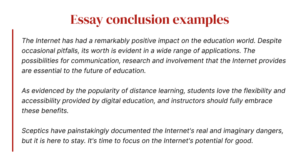 essay conclusion example 